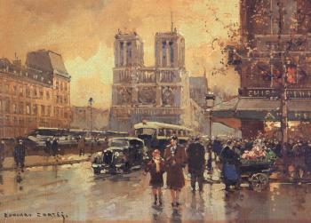 愛德華 科爾特斯 Place Saint Michel Notre Dame